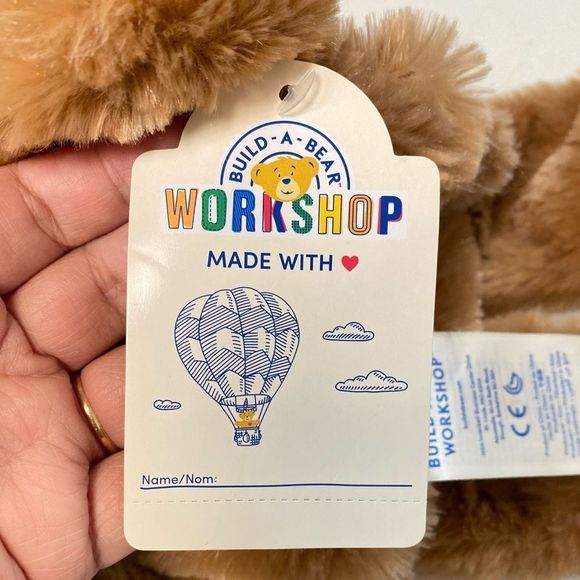 BUILD A BEAR “UNSTUFFED” Lil Brown Brownie Cub New 2018 - Picture 7 of 8